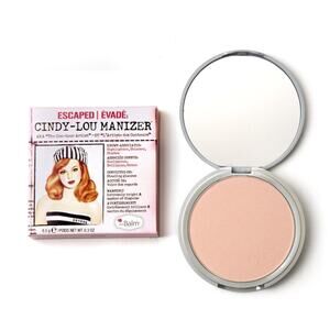 The Balm Cindy-Lou Manizer blush, shadow and highlighter.